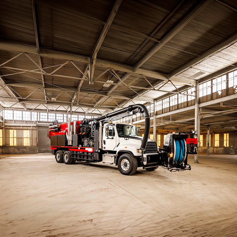 Dig Vehcles Hydro-excavation Truck for Cold Weather Non-Destructive Digging ...