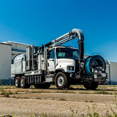 Single Engine Combination Machine Vacuum Truck