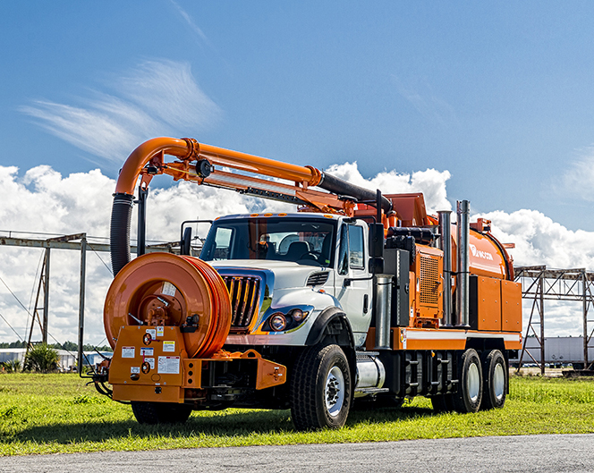 Dual Engine Combination Machine Vacuum Truck