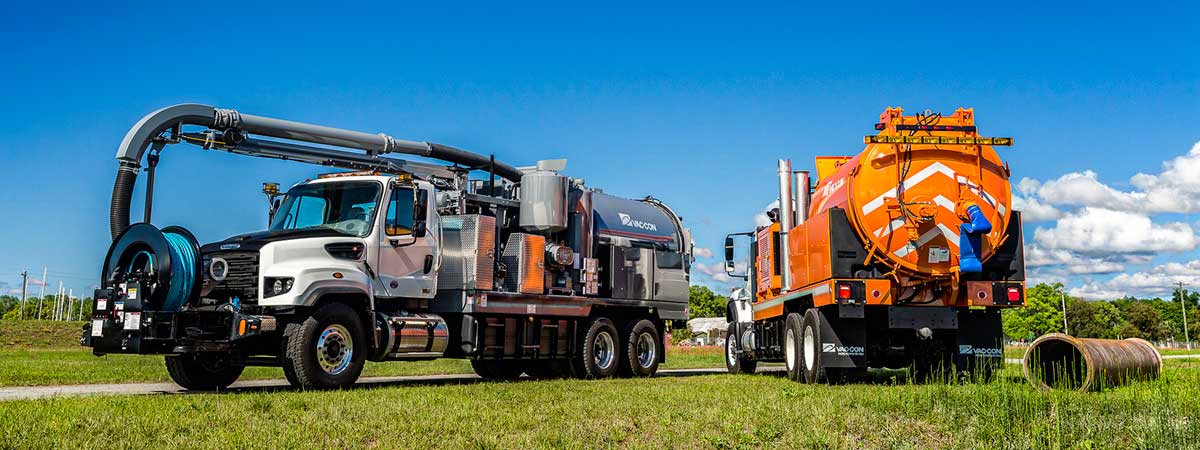 Dual Engine Combination Machine Vacuum Truck