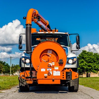 Single Engine Combination Machine Vacuum Truck