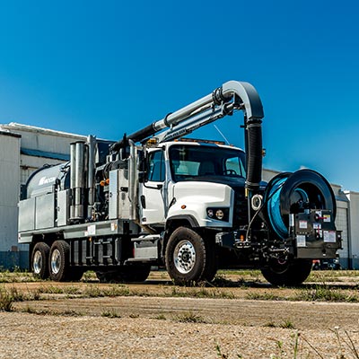 Single Engine Combination Machine Vacuum Truck